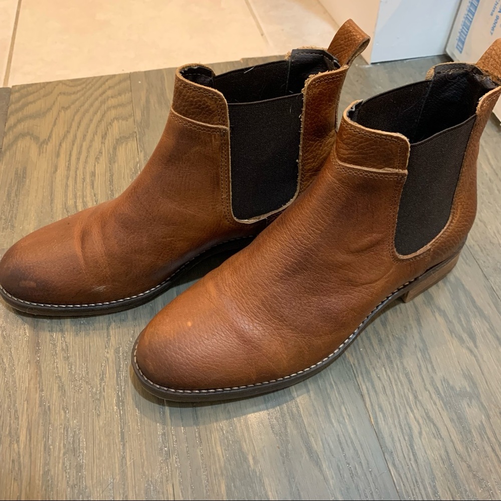 Leather Ankle Boot Booties